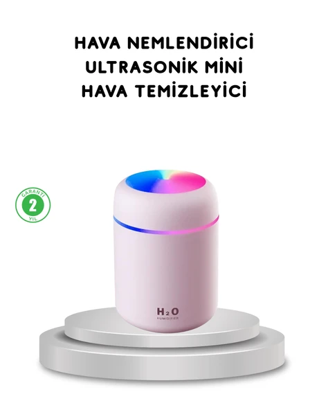 USB Bağlantılı LED Işıklı Hava Nemlendirici – Sessiz ve Kullanıcı Dostu Tasarım ürün görseli 1