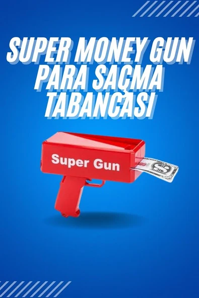 Kırmızı Çocuklara Özel Para Fırlatma Makinesi Para Saçma Tabancası ürün görseli 1