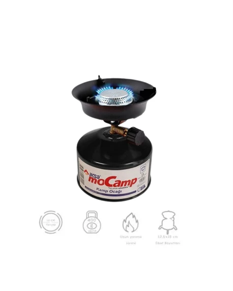 Hafif ve Kompakt Tasarımlı Taşınabilir Kamp Ocağı – Ergonomik Kullanım - Resim 3