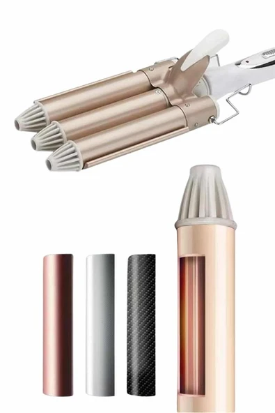 Wag Maşa Profesyonel Saç Şekillendirici İyon Özellikli Isı Kademeli - Resim 3