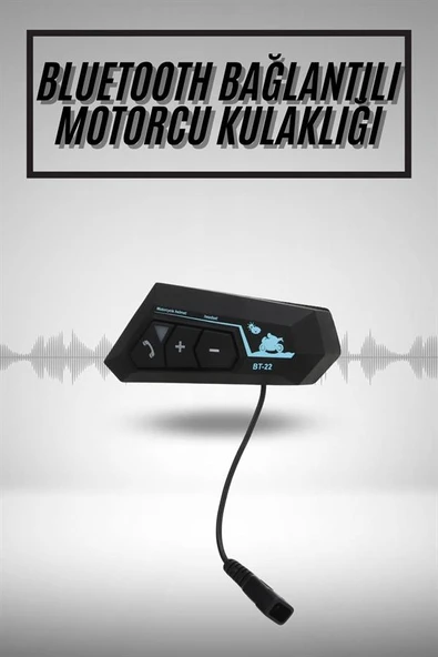 Yeni Nesil Dinleme Ve Konuşma Özellikli Intercom Kask Kulaklığı 5.0 Bluetooth - Resim 2