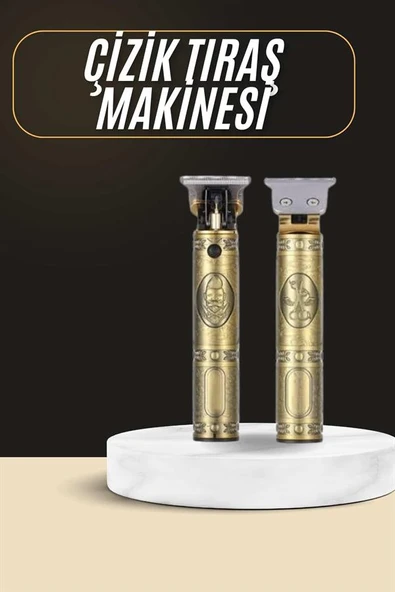 Tıraş Makinesi Şarjlı Çizik Tıraş Paslanmaz Çelik Bıçaklı 4 Taraklı - Resim 2