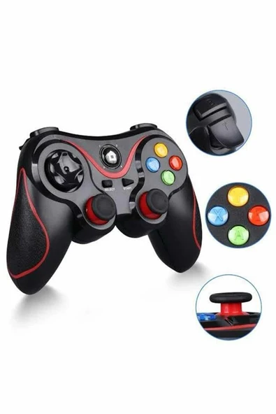 Kablosuz Oyun Kolu Bluetooth Joystick Gamepad Android Uyumlu - Resim 3
