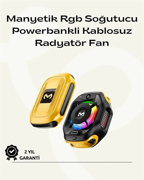 CX12 Model TEC Çipli Telefon Soğutucu | 2 Modlu Vites Ayarı | Dijital Isı Göstergeli ürün görseli 1