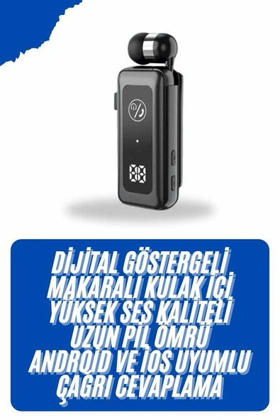 Kablolu Kulak İçi 5.2 Makaralı Titreşimli Bluetooth Kulaklık Hafıza Kart ürün görseli 1