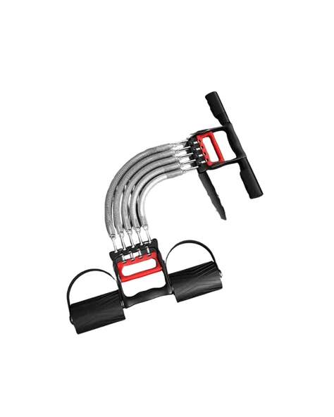 Ergonomik Tutma Yerli, Pedallı ve Ayarlanabilir Elastik Yaylı Spor Ekipmanı - Resim 2