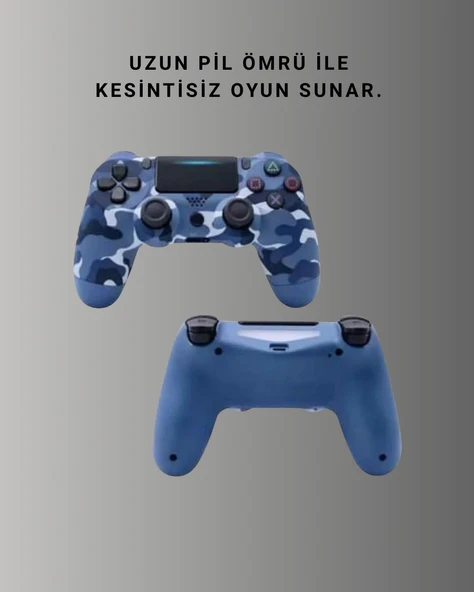 Uzun Pil Ömürlü Oyun Kolu – USB ile Hızlı Şarj Desteği - Resim 2
