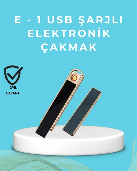 Elektronik Çakmak – Lüks Tasarım, Rüzgarda Sönmez ürün görseli 1