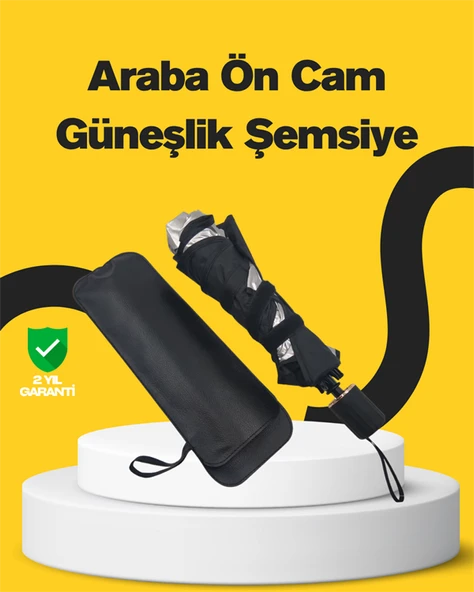 Pratik Ön Cam Güneşliği – Geniş Kapsama Alanı, Kolay Saklama ürün görseli 1