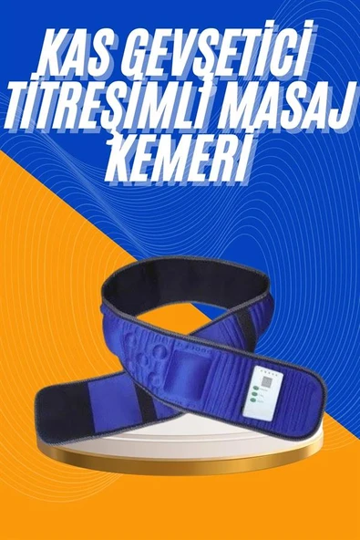 5 Motorlu Titreşimli Masaj Aleti Masaj Kemeri Göbek Bel İnceltmeye Uygun - Resim 2