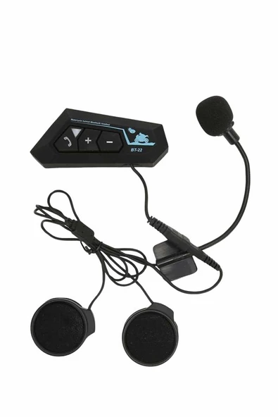 Intercom Bluetooth Kask Kulaklık Motosiklet Kulaklık 5.0 Bluetooth - Resim 3