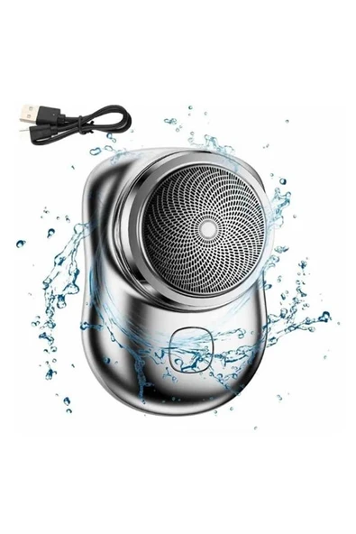 Mini Sıfır Sakal Yanak Tıraş Makinesi USB Şarjlı Sıfır Sakal Taşınabilir Korumalı - Resim 3