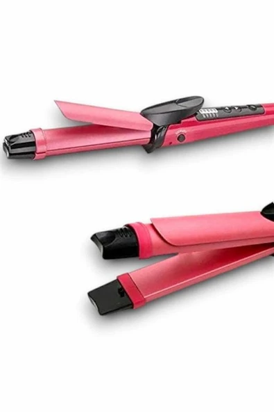 Saç Şekillendirici Düzleştirici ve Maşa Özellikli Şekillendirici Seramik Kaplama - Resim 4