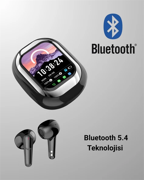 Dokunmatik Kontrollü Bluetooth Kulaklık – Pods Fine Uyumlu - Resim 4