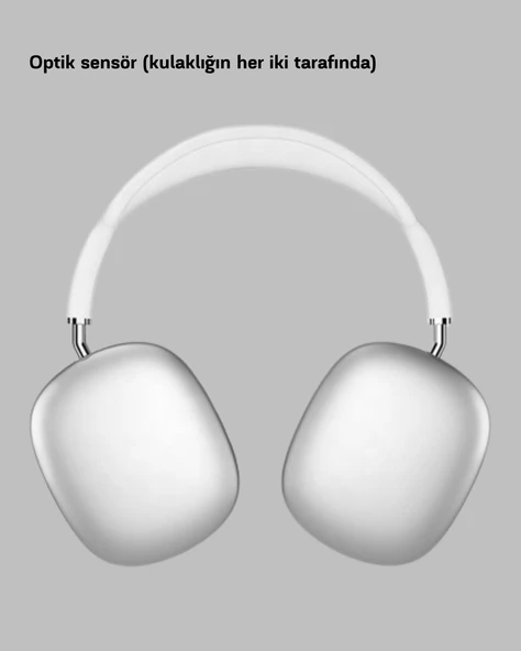 P9 Pro Plus Kablosuz Kulaklık – Üç Mikrofonlu, Uzamsal Ses ve Hızlı Şarj Özellikli - Resim 2