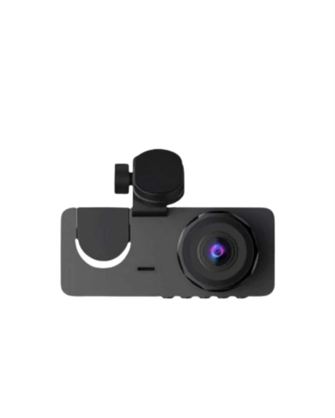 Üç Kameralı 1080p Full HD Araç İçi Kamera – G-Sensörlü ve Gece Görüşlü ürün görseli 1