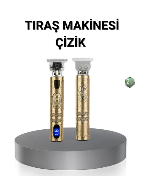 Kablosuz Şarjlı Profesyonel Tıraş Makinesi – 1800 mAh Lityum Pil ürün görseli 1