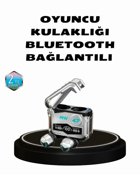 Kablosuz Spor Kulaklık – Düşük Gecikmeli Oyun Modu, Powerbank Şarj Kutusu ürün görseli 1