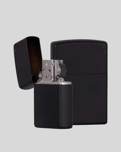 Tasarım Metal Çakmak Minimal Mat Yüzeyli ve Şık Görünümlü - Resim 2