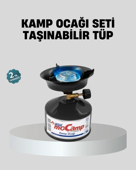 Taşınabilir Kamp Ocağı Seti Pişirme Alanı Ayarlanabilir Alev ürün görseli 1