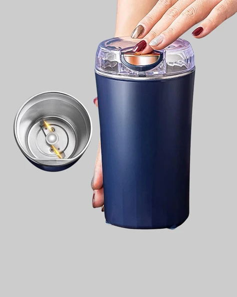 Kahve ve Baharat Öğütücü Otomatik Mekanizmalı Dayanıklı Çelik - Resim 3