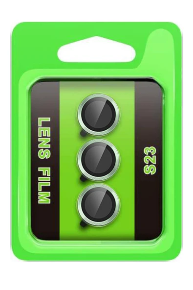 Samsung Galaxy S23 Raze Metal Kamera Lens - Yeşil-(5796) ürün görseli 1