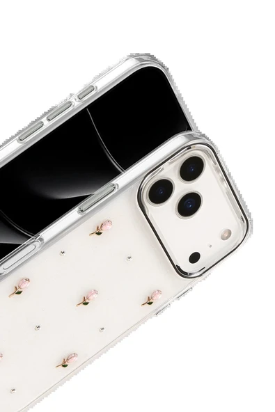 Apple iPhone 17 Pro Max Fiyonk Desenli Kapak - Desen 6-(5796) - Resim 3