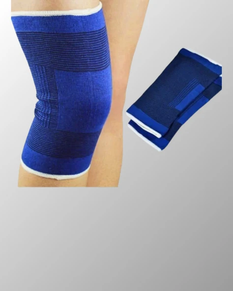 Anti-Slip Diz Bandajı Sporcu Desteklikli Koruyucu Model - Resim 2