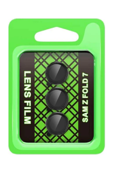 Samsung Galaxy Z Fold 7 Raze Metal Kamera Lens - Siyah-(5796) ürün görseli 1