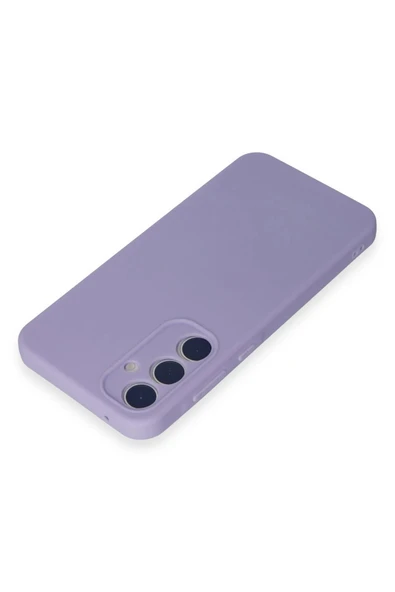 Samsung Galaxy A55 5G Kılıf First Silikon - Lila-(5796) - Resim 3