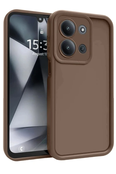 Xiaomi Redmi 15C 4G Viera Silikon - Kahverengi-(5796) ürün görseli 1