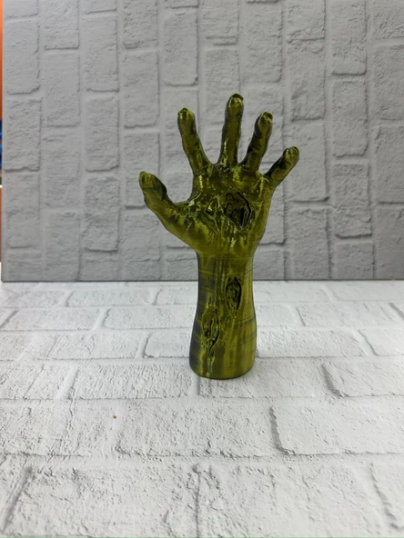 Dekoratif El Heykeli 22×7 cm Fantastik Koleksiyonluk Masaüstü Figür - Resim 4