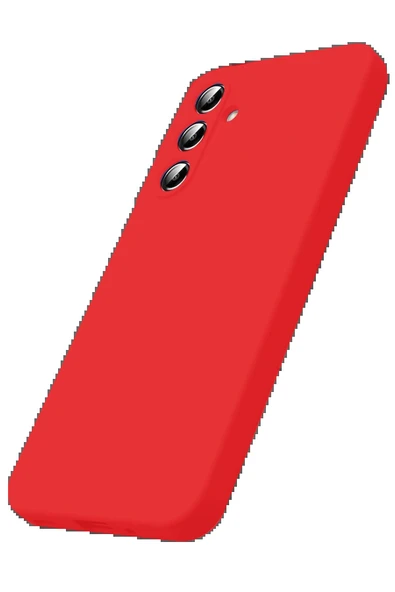 Samsung Galaxy S25 FE First Silikon - Kırmızı-(5796) - Resim 3