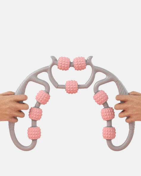 Taşınabilir 3D Masaj Rulosu – Kas Rahatlatıcı ve Yağ Azaltıcı Masaj Cihazı - Resim 3