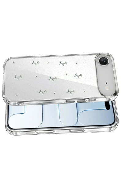 Apple iPhone 17 Air Fiyonk Desenli Kapak - Desen 4-(5796) - Resim 4