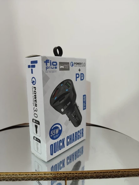 FİO PLUS 55W ÇAKMAKLIK HIZLI ŞARJ - Resim 2