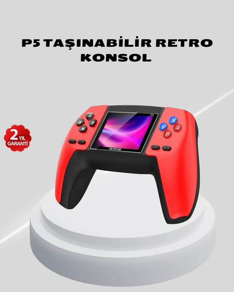 Retro Oyun Konsolu – 520 Klasik Oyunlu Taşınabilir Gamepad ürün görseli 1