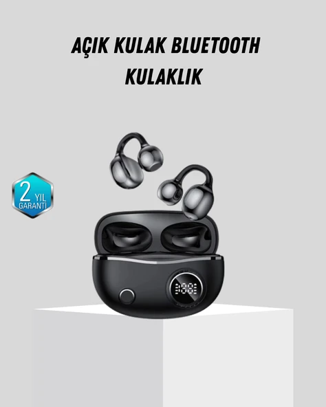 Açık Kulak Bluetooth Kulaklık 5.4 APTX Destekli Ergonomik Tasarım ürün görseli 1