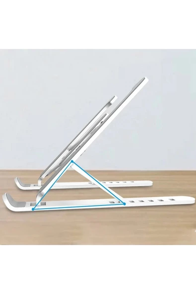 P1 ABS Laptop Standı - Siyah-(5796) - Resim 2
