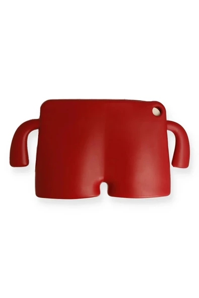 Samsung Galaxy X610 Tab S9 FE Plus 12.4 Karakter Tablet Silikon - Kırmızı-(5796) - Resim 2