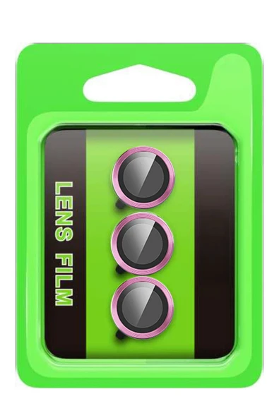 Samsung Galaxy S25 FE Raze Metal Kamera Lens - Pembe-(5796) ürün görseli 1