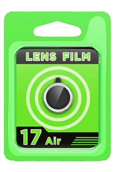 Apple iPhone 17 Air Raze Metal Kamera Lens - Gümüş-(5796) ürün görseli 1