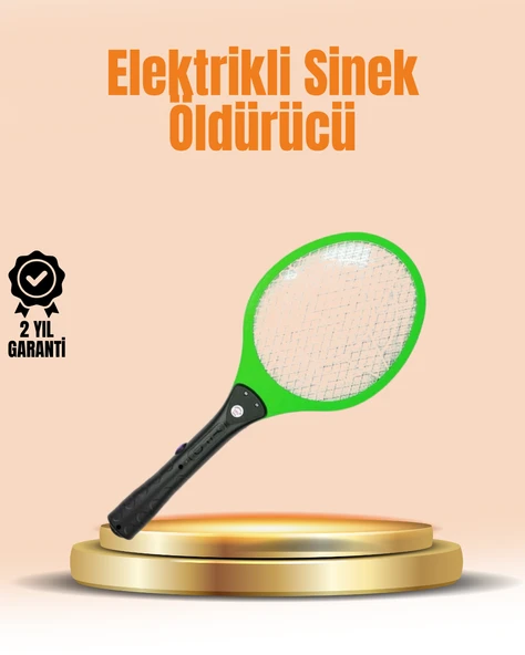 Elektrikli Sinek Raketi | Yüksek Voltajlı, Güvenli ve Taşınabilir ürün görseli 1