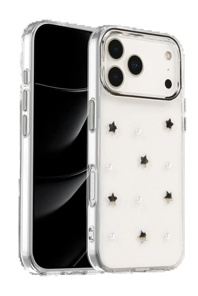 Apple iPhone 17 Pro Max Fiyonk Desenli Kapak - Desen 7-(5796) ürün görseli 1