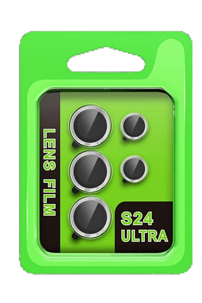 Samsung Galaxy S24 Ultra Raze Metal Kamera Lens - Gümüş-(5796) ürün görseli 1