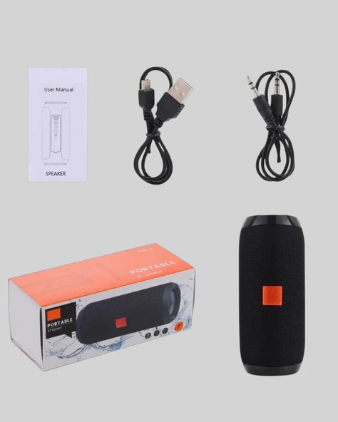 Taşınabilir Kablosuz Hoparlör 2 Woofer 2 Tweeter 12 Saat Oynatma - Resim 2