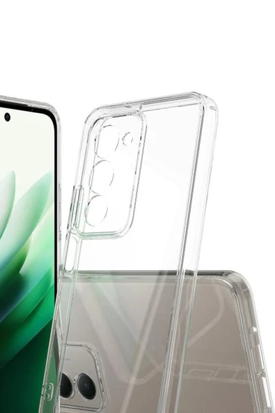 Xiaomi Redmi 15 4G Lüx Şeffaf Silikon - Şeffaf-(5796) - Resim 3