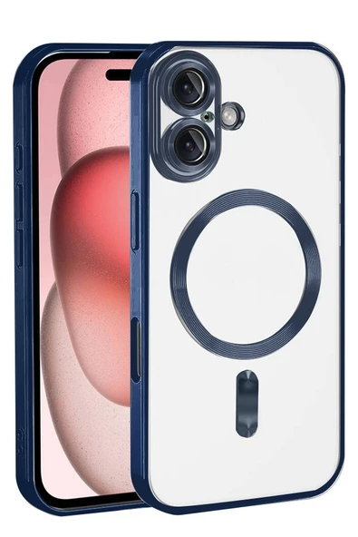 Apple iPhone 17 Kross Magneticsafe Kapak - Lacivert-(5796) ürün görseli 1