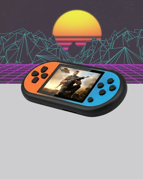 520in1 Retro El Konsolu Çocuk ve Yetişkin Uyumlu HD Görüntülü - Resim 4