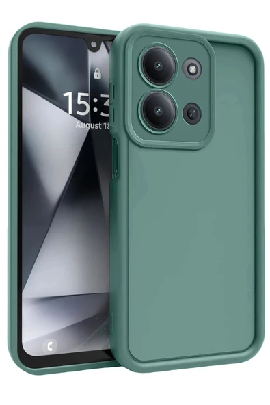 Xiaomi Redmi 15C 4G Viera Silikon - Koyu Yeşil-(5796) ürün görseli 1